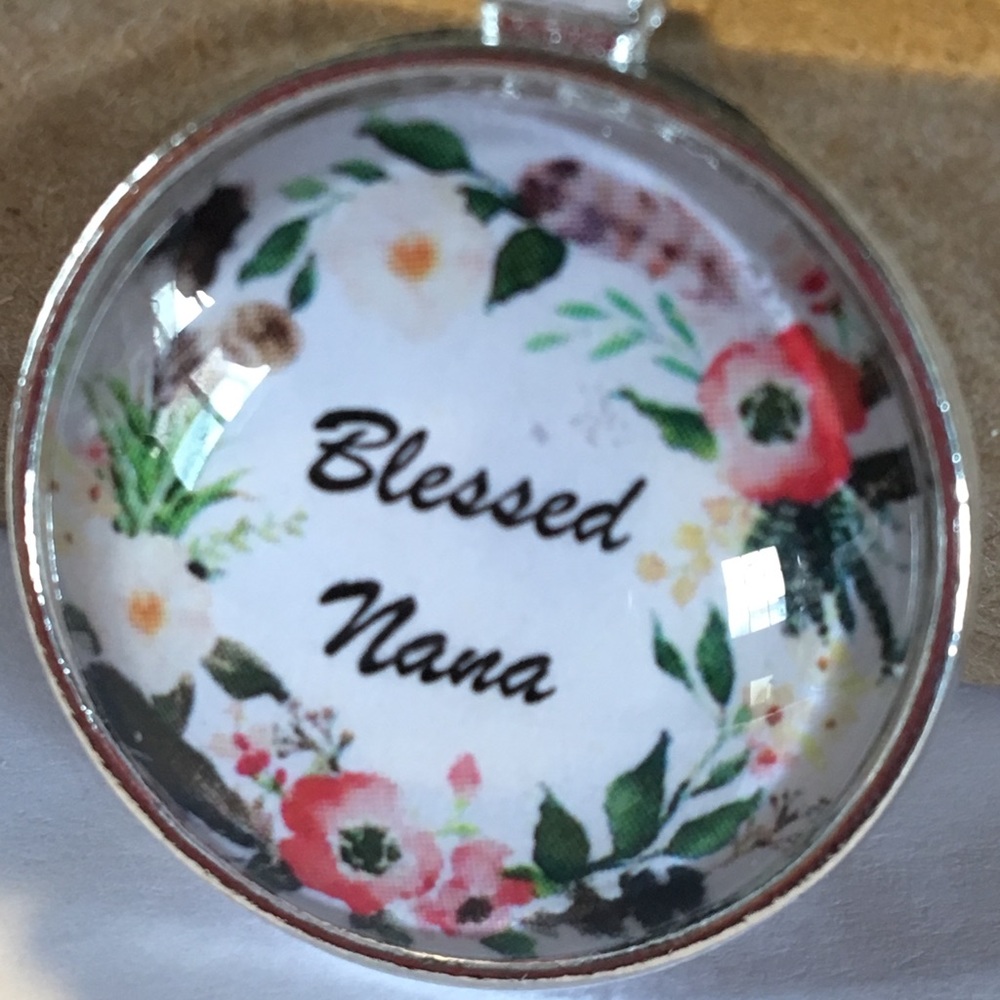 Blessed Nana necklace or keychain NEW